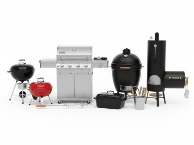 BBQ Grills, Roasters & Smokers