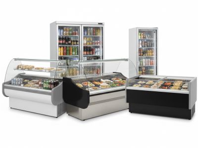Refrigerated display cases